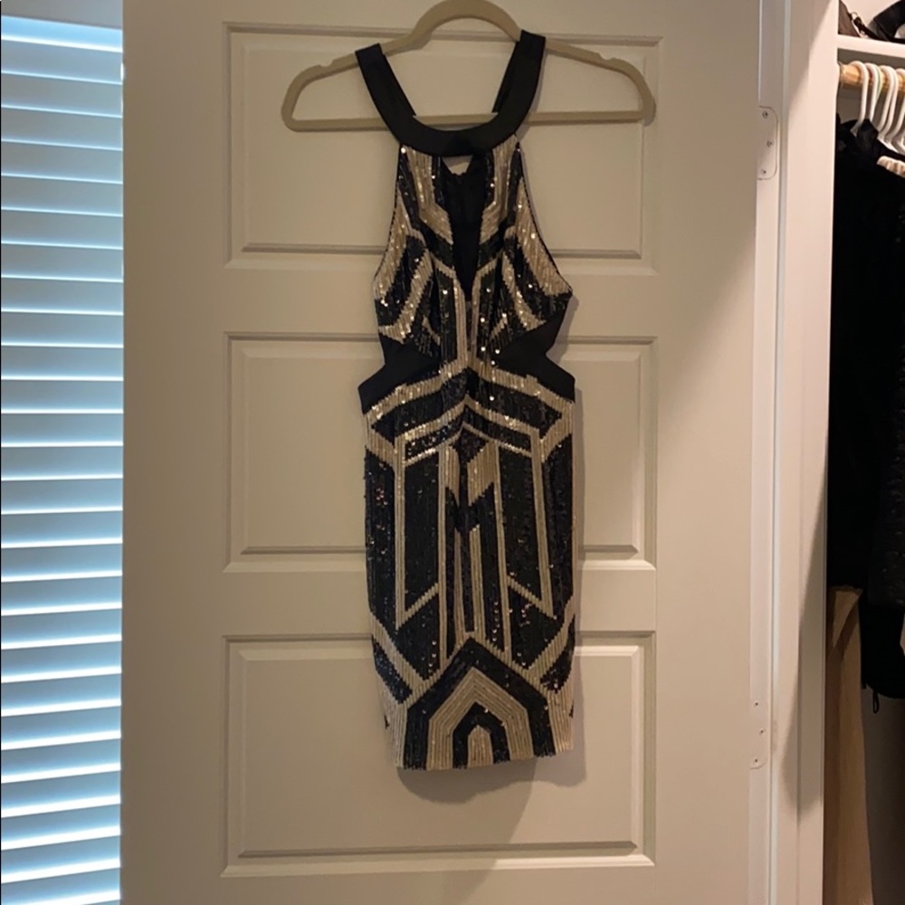 Bebe Sequin Dress